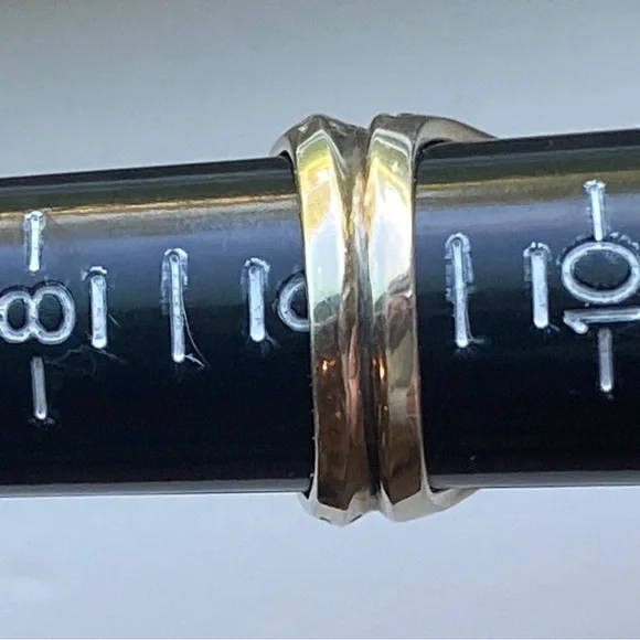 GORGEOUS KONSTANTINO GOLD &SILVER RING - Picture 6 of 7